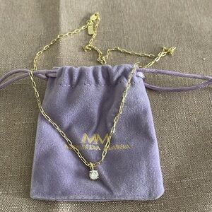 New Melinda Maria not your basic pendant necklace